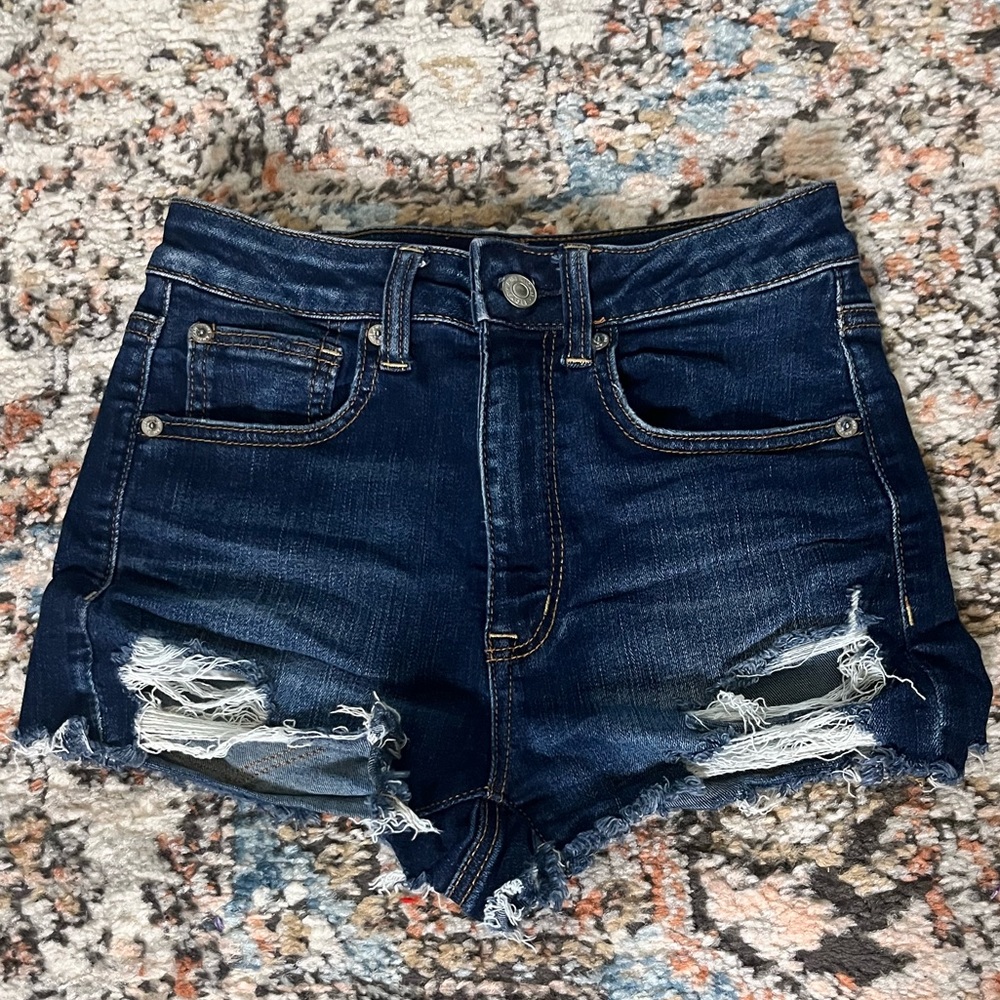 American Eagle, dark wash, size:2